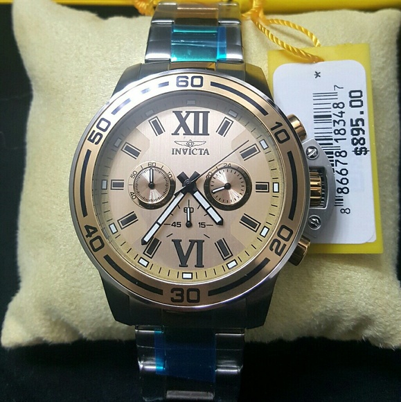 (2 LEFT IN STOCK) NEW Invicta Roman watch